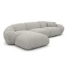 Strukturstoff L-Form Sofa Solira – Bild 33