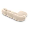 Samtstoff L-Form Sofa Solira – Bild 87