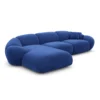 Samtstoff L-Form Sofa Solira – Bild 31