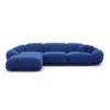 Samtstoff L-Form Sofa Solira – Bild 32