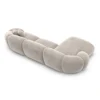 Samtstoff L-Form Sofa Solira – Bild 36