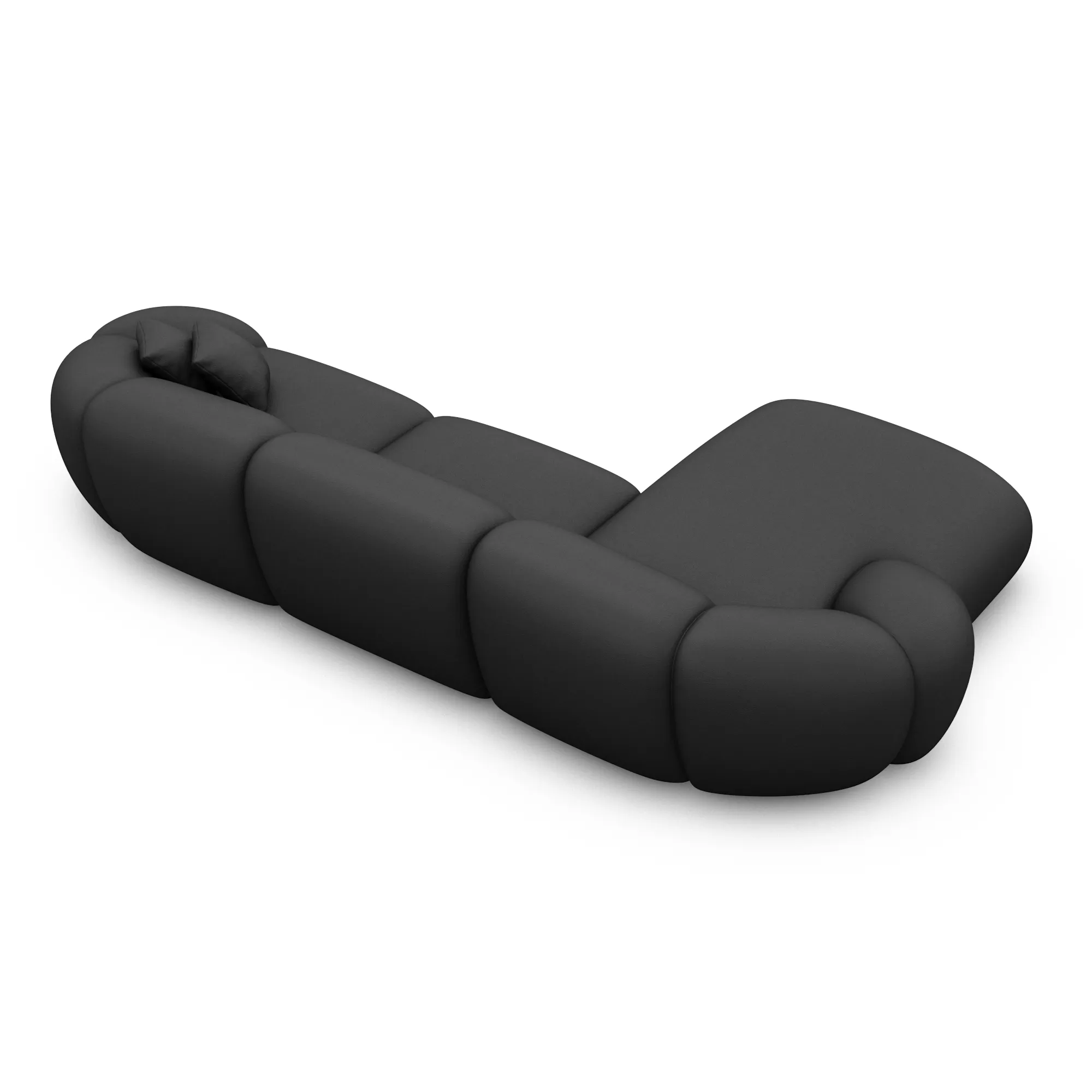 Echtleder L-Form Sofa Solira – Bild 22