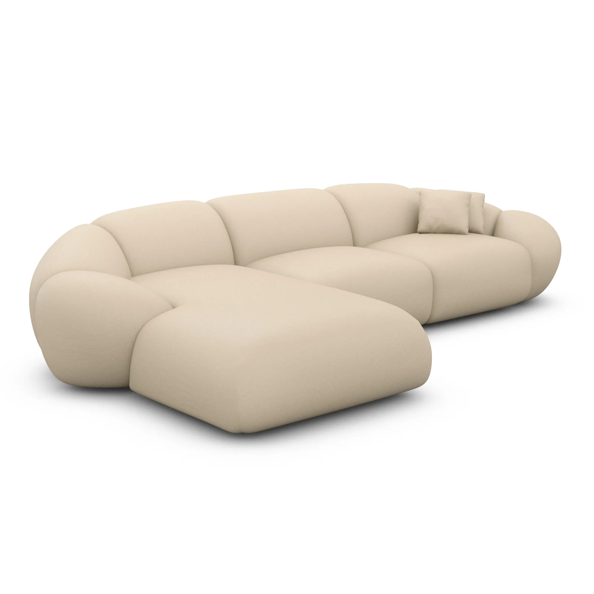 Kunstleder L-Form Sofa Solira – Bild 35