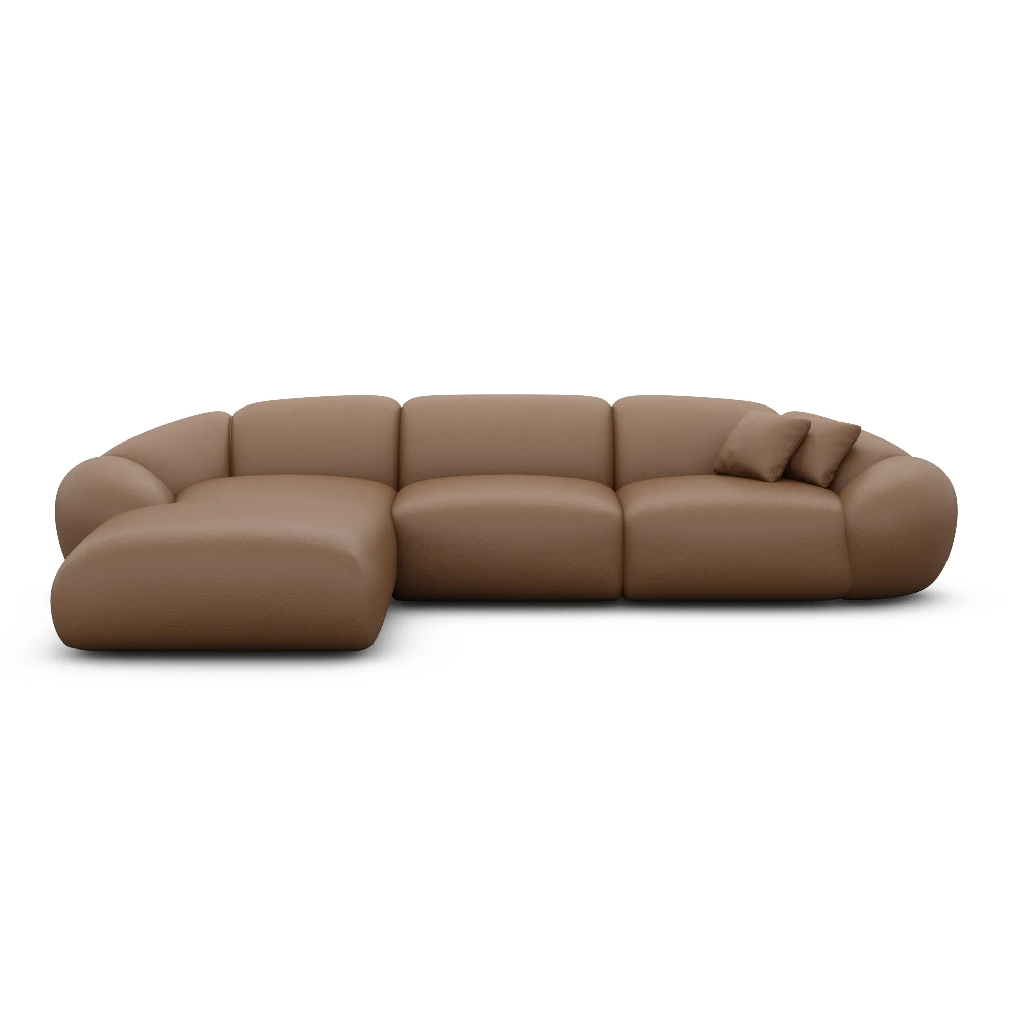 Kunstleder L-Form Sofa Solira – Bild 42