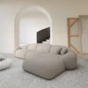 Bouclé L-Form Sofa Solira – Bild 6