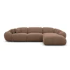 Strukturstoff L-Form Sofa Solira – Bild 49