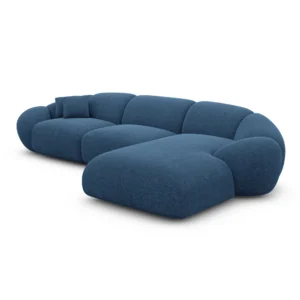 Strukturstoff L-Form Sofa Solira