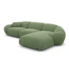 Strukturstoff L-Form Sofa Solira – Bild 57