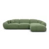 Strukturstoff L-Form Sofa Solira – Bild 58