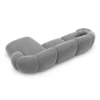 Samtstoff L-Form Sofa Solira – Bild 54