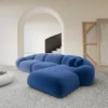 Samtstoff L-Form Sofa Solira – Bild 5