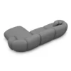 Echtleder L-Form Sofa Solira – Bild 58