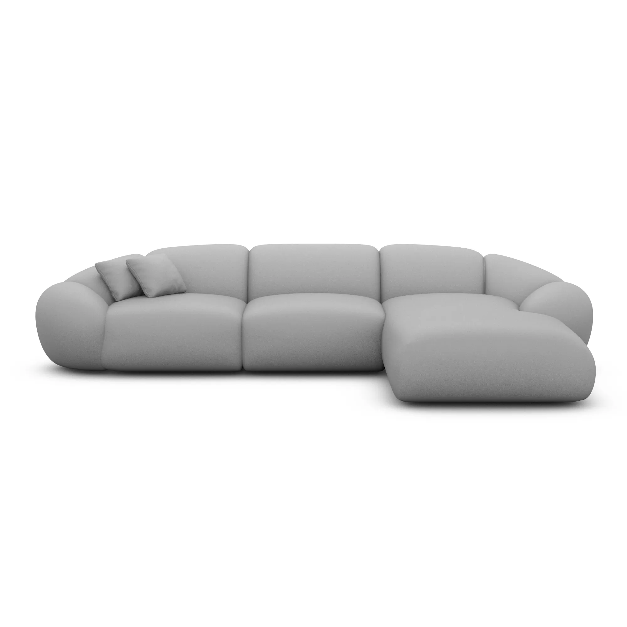Echtleder L-Form Sofa Solira – Bild 60
