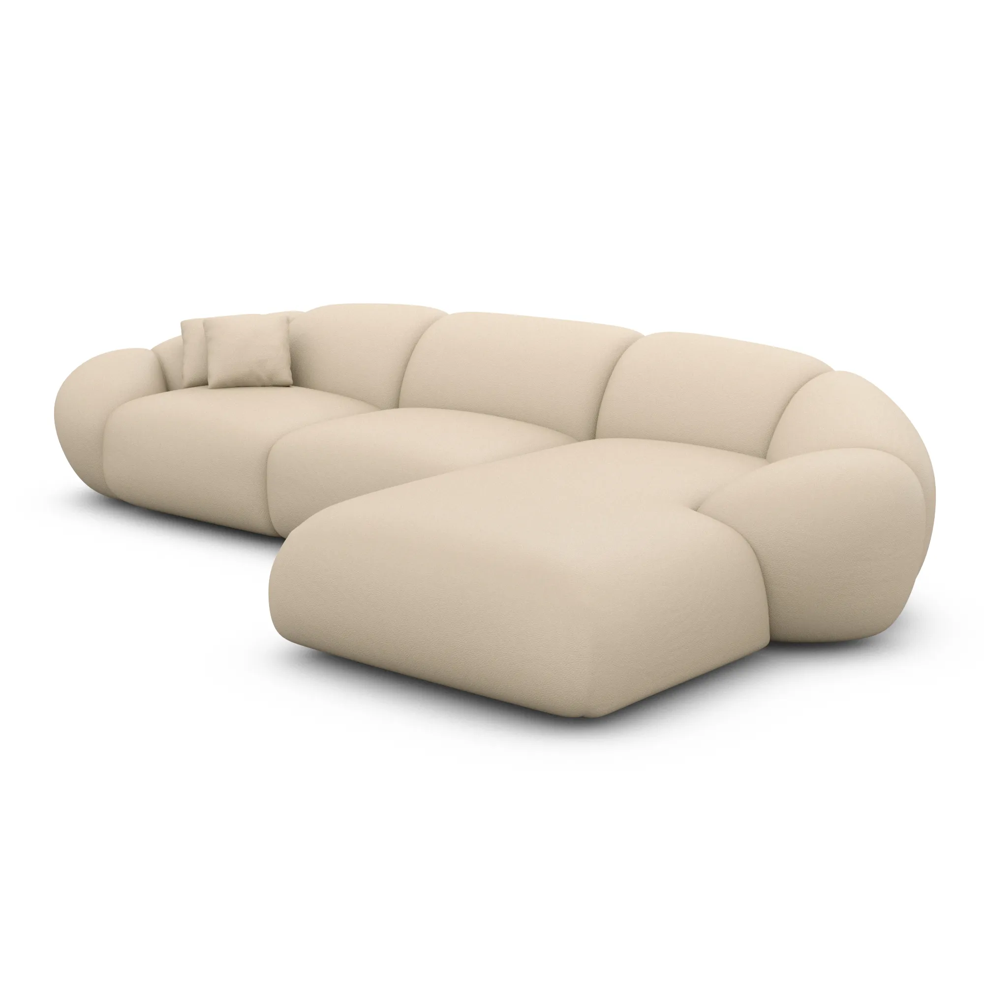 Kunstleder L-Form Sofa Solira – Bild 59