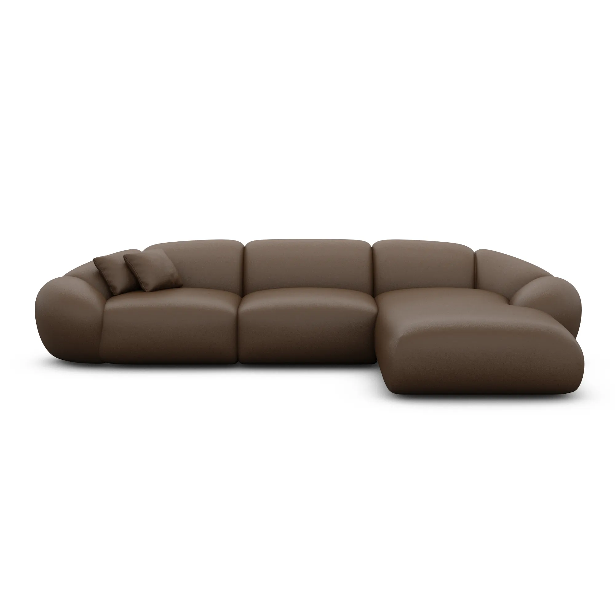 Kunstleder L-Form Sofa Solira – Bild 24