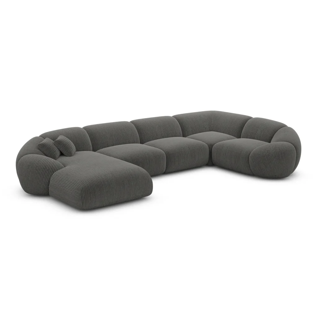 Cord U-Form XL Wohnlandschaft Solira