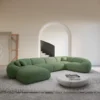 Strukturstoff U-Form XL Wohnlandschaft Solira – Bild 3