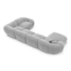 Samtstoff U-Form XL Wohnlandschaft Solira – Bild 96