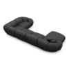 Echtleder U-Form XL Wohnlandschaft Solira – Bild 22