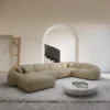 Echtleder U-Form XL Wohnlandschaft Solira – Bild 8