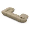 Echtleder U-Form XL Wohnlandschaft Solira – Bild 28