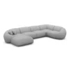 Echtleder U-Form XL Wohnlandschaft Solira – Bild 35