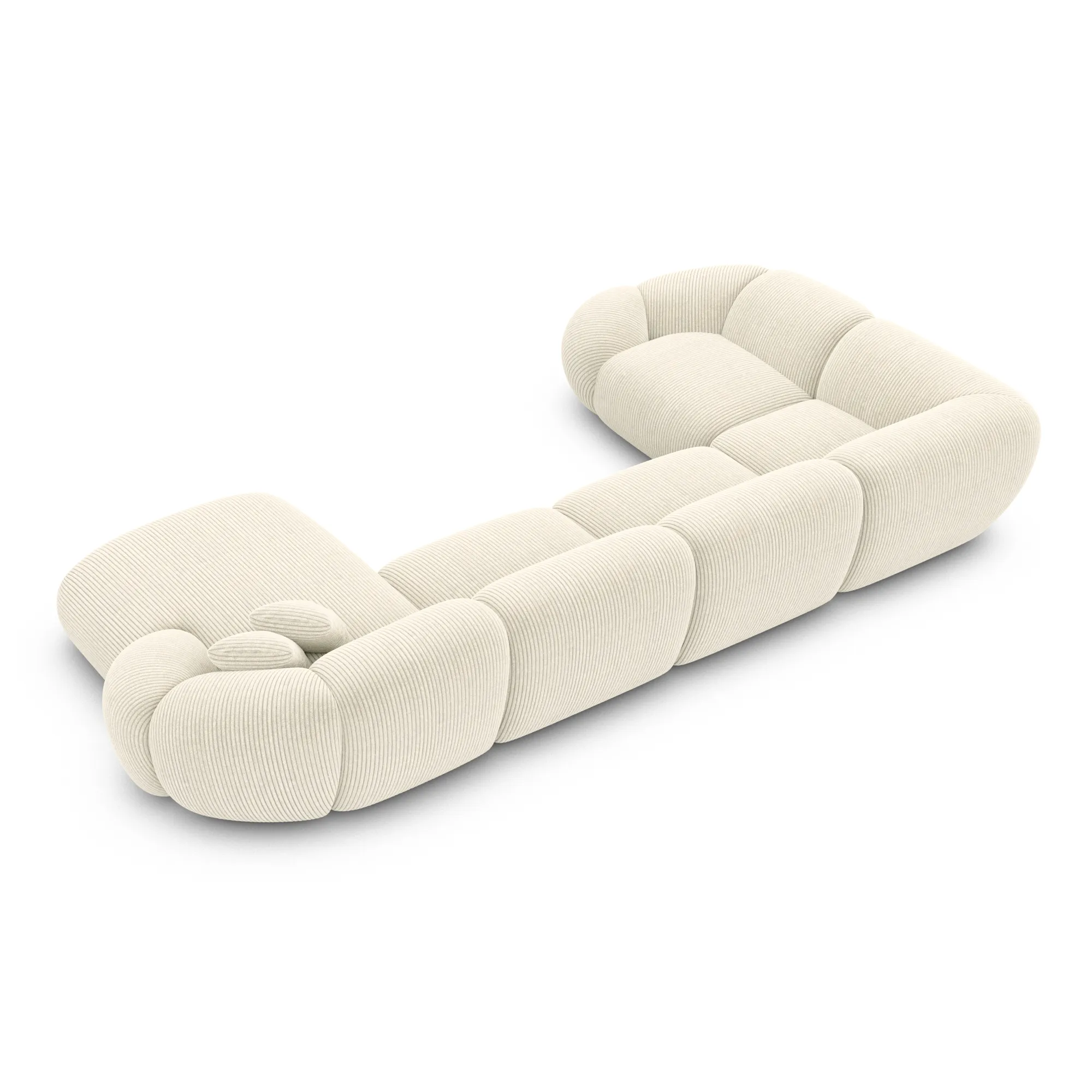 Cord U-Form XL Wohnlandschaft Solira – Bild 14