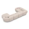 Strukturstoff U-Form XL Wohnlandschaft Solira – Bild 56