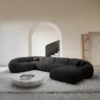 Strukturstoff U-Form XL Wohnlandschaft Solira – Bild 9