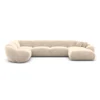Samtstoff U-Form XL Wohnlandschaft Solira – Bild 50