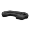 Echtleder U-Form XL Wohnlandschaft Solira – Bild 44