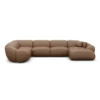 Echtleder U-Form XL Wohnlandschaft Solira – Bild 48