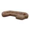 Kunstleder U-Form XL Wohnlandschaft Solira – Bild 17