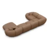 Kunstleder U-Form XL Wohnlandschaft Solira – Bild 19