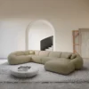 Kunstleder U-Form XL Wohnlandschaft Solira – Bild 10