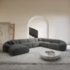 Cord U-Form XXL Wohnlandschaft Solira – Bild 5