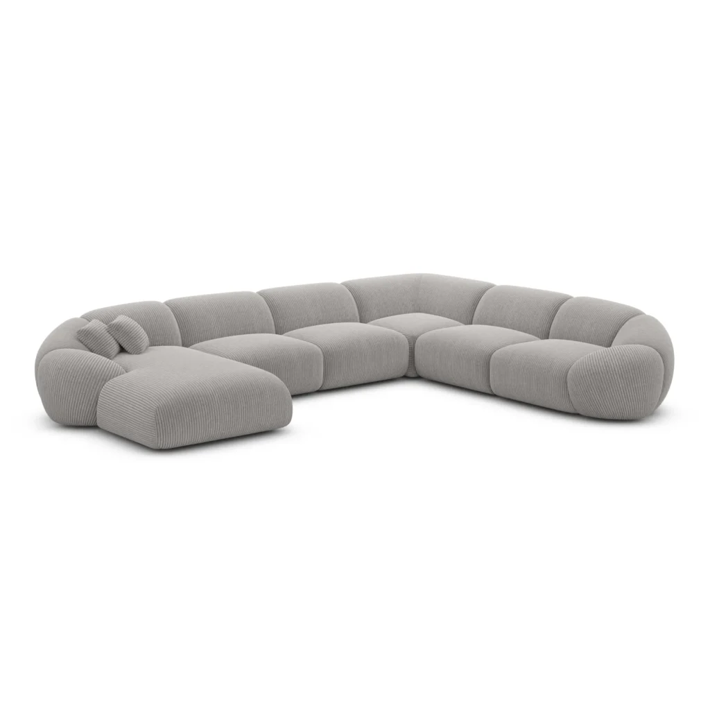 Cord U-Form XXL Wohnlandschaft Solira