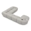 Strukturstoff U-Form XXL Wohnlandschaft Solira – Bild 65
