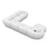 Echtleder U-Form XXL Wohnlandschaft Solira – Bild 58
