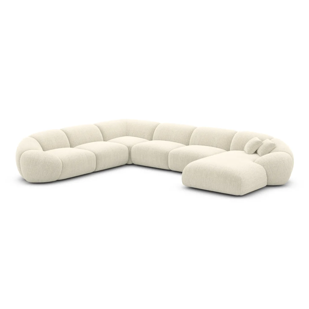 Cord U-Form XXL Wohnlandschaft Solira