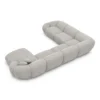 Strukturstoff U-Form XXL Wohnlandschaft Solira – Bild 35