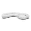 Echtleder U-Form XXL Wohnlandschaft Solira – Bild 32