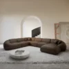 Kunstleder U-Form XXL Wohnlandschaft Solira – Bild 13