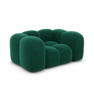 Samtstoff Sessel Valora