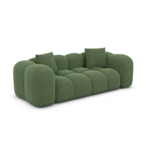 Strukturstoff 2-Sitzer Couch Valora