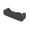Strukturstoff 3-Sitzer Couch Valora