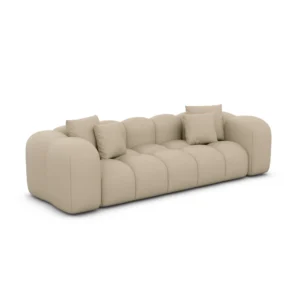 Echtleder 3-Sitzer Couch Valora