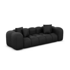 Echtleder 3-Sitzer Couch Valora