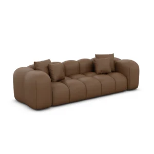 Echtleder 3-Sitzer Couch Valora