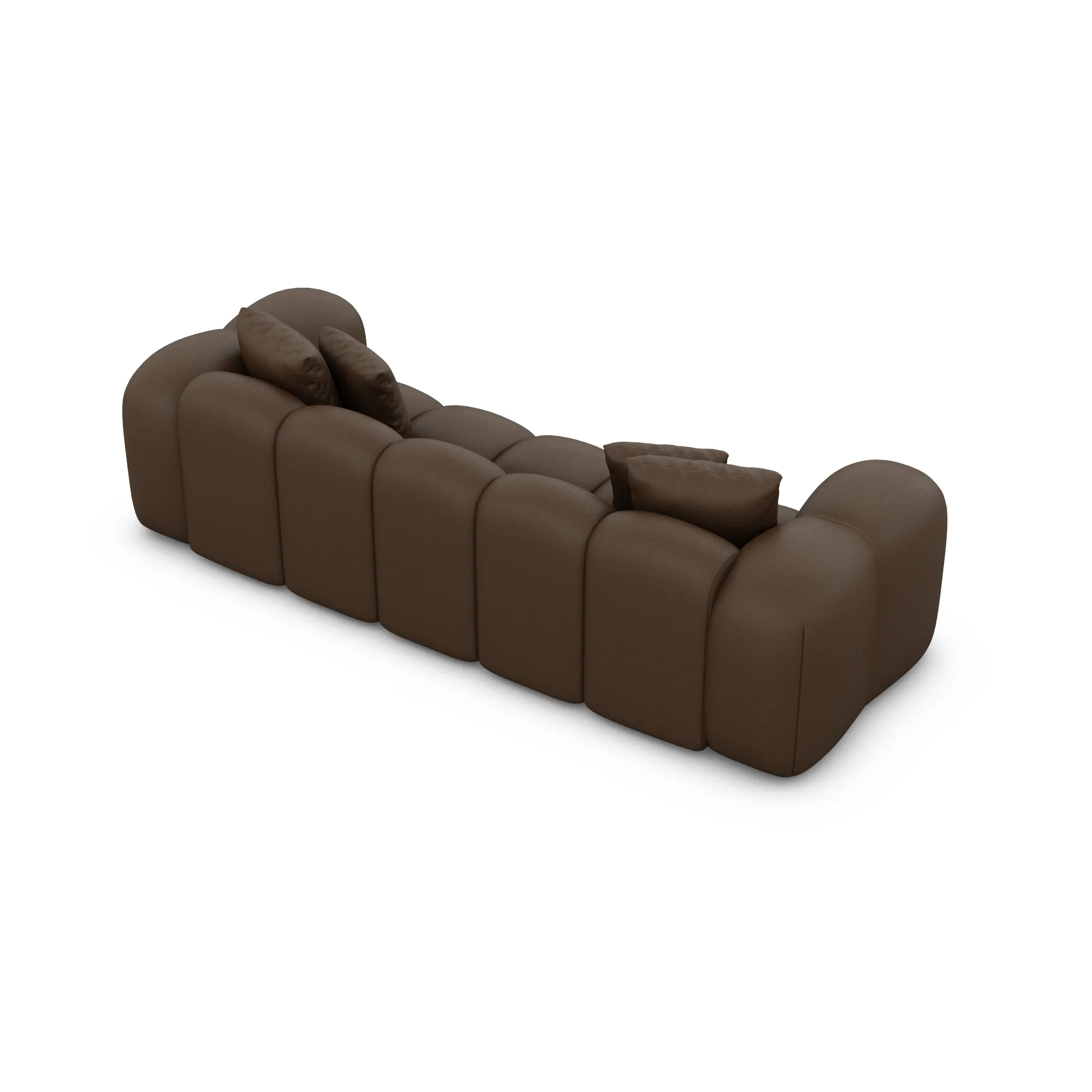 Echtleder 3-Sitzer Couch Valora